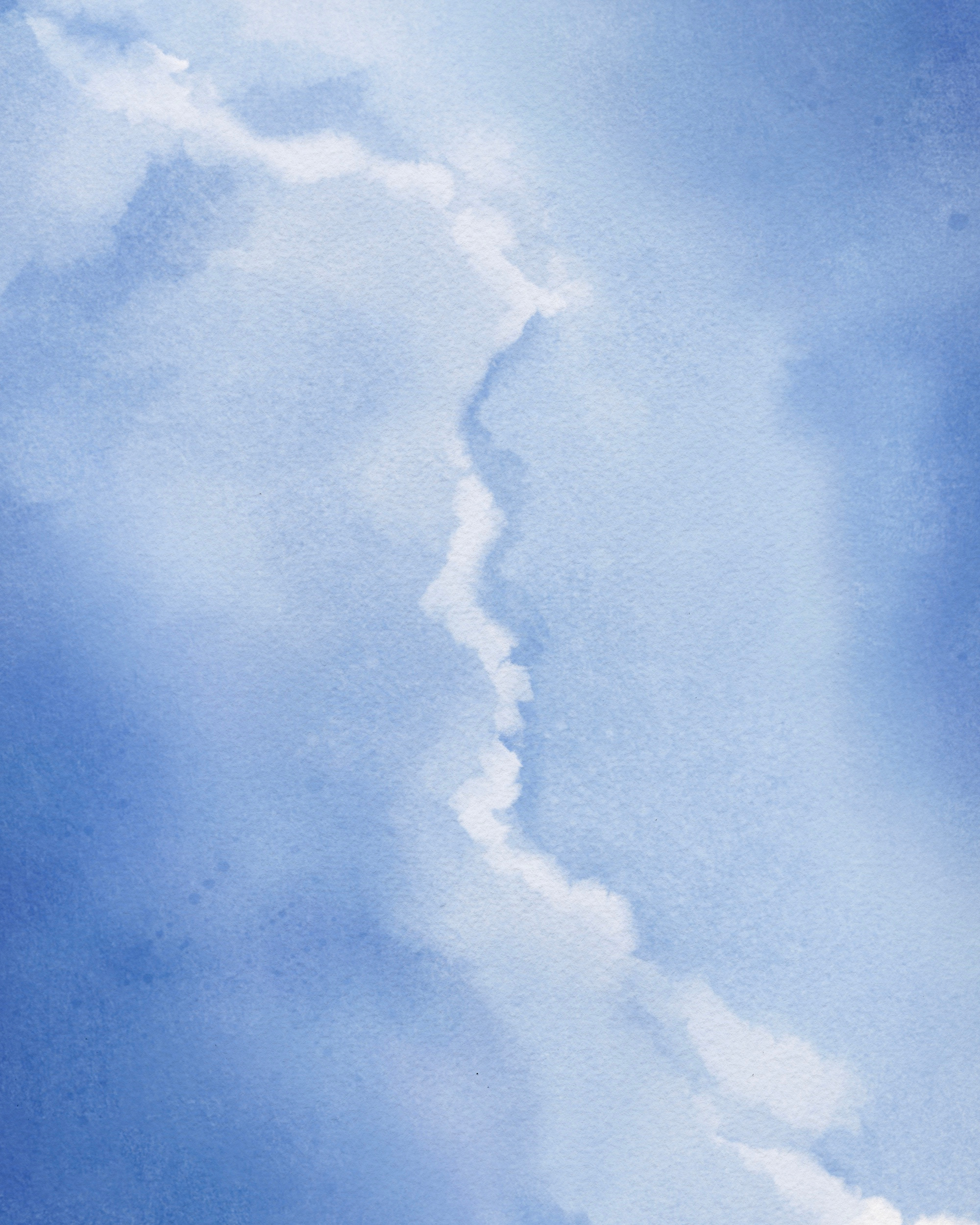 Blue Watercolor Background