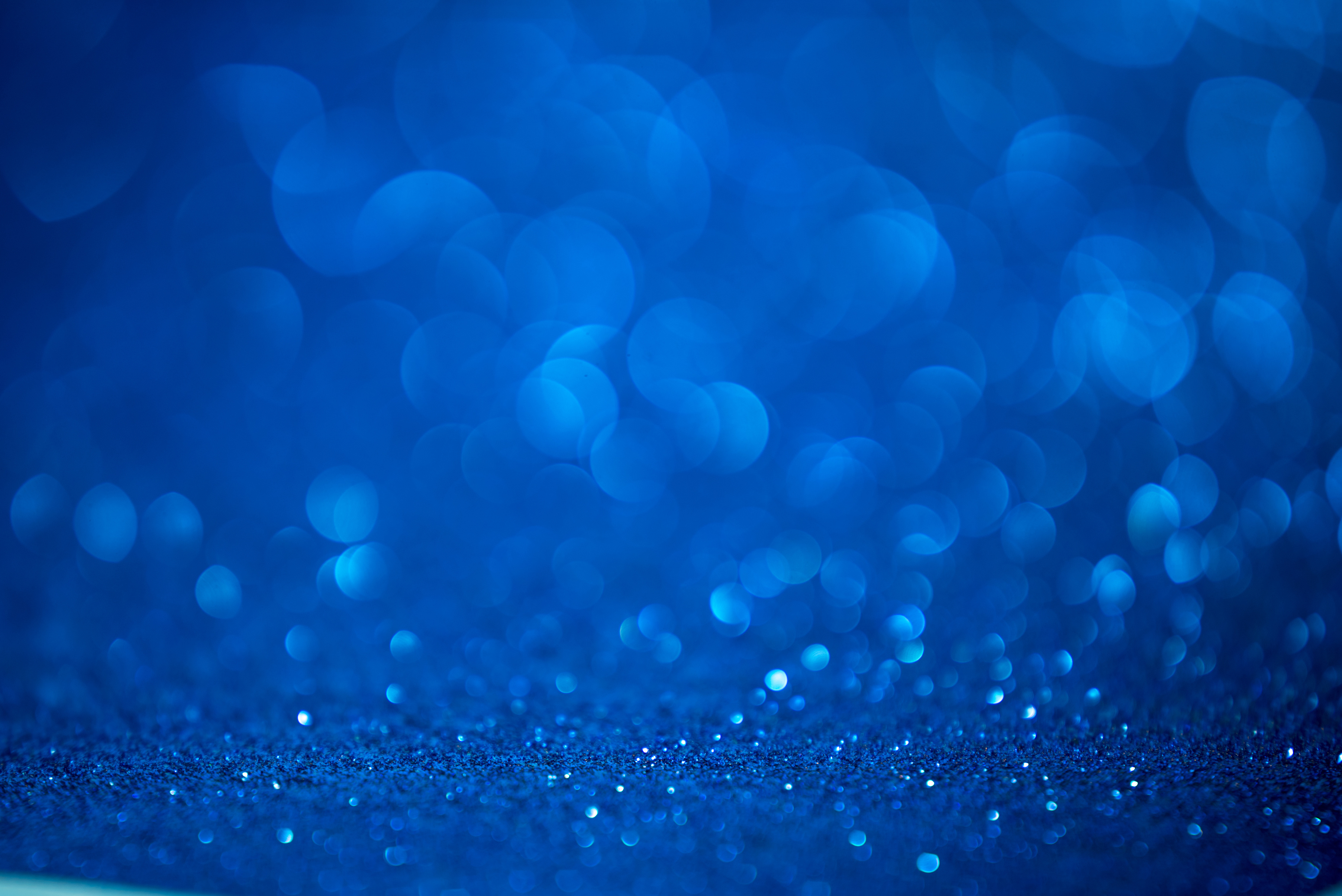 Blurred Blue Sparkly Background 