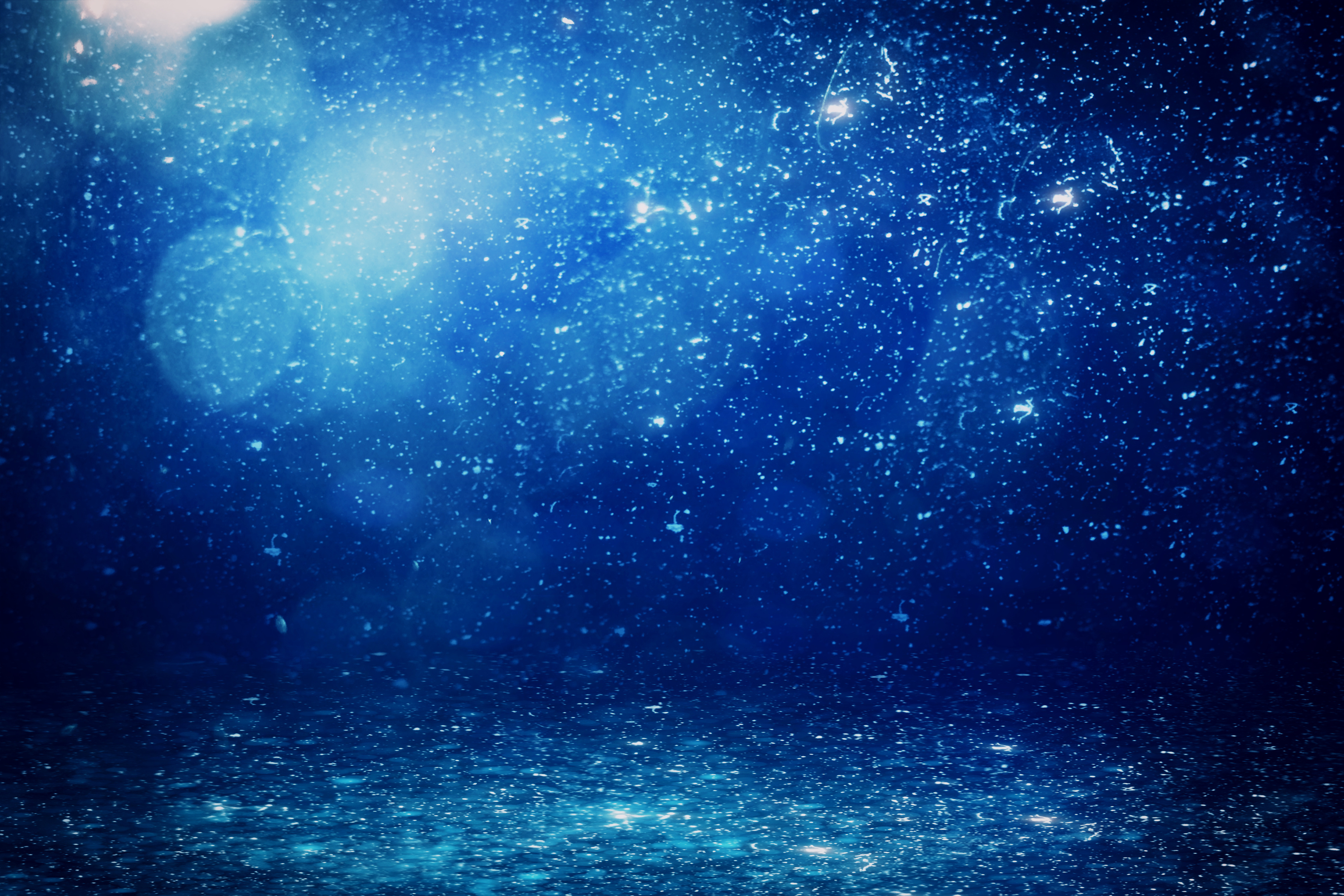 Sparkly blue background