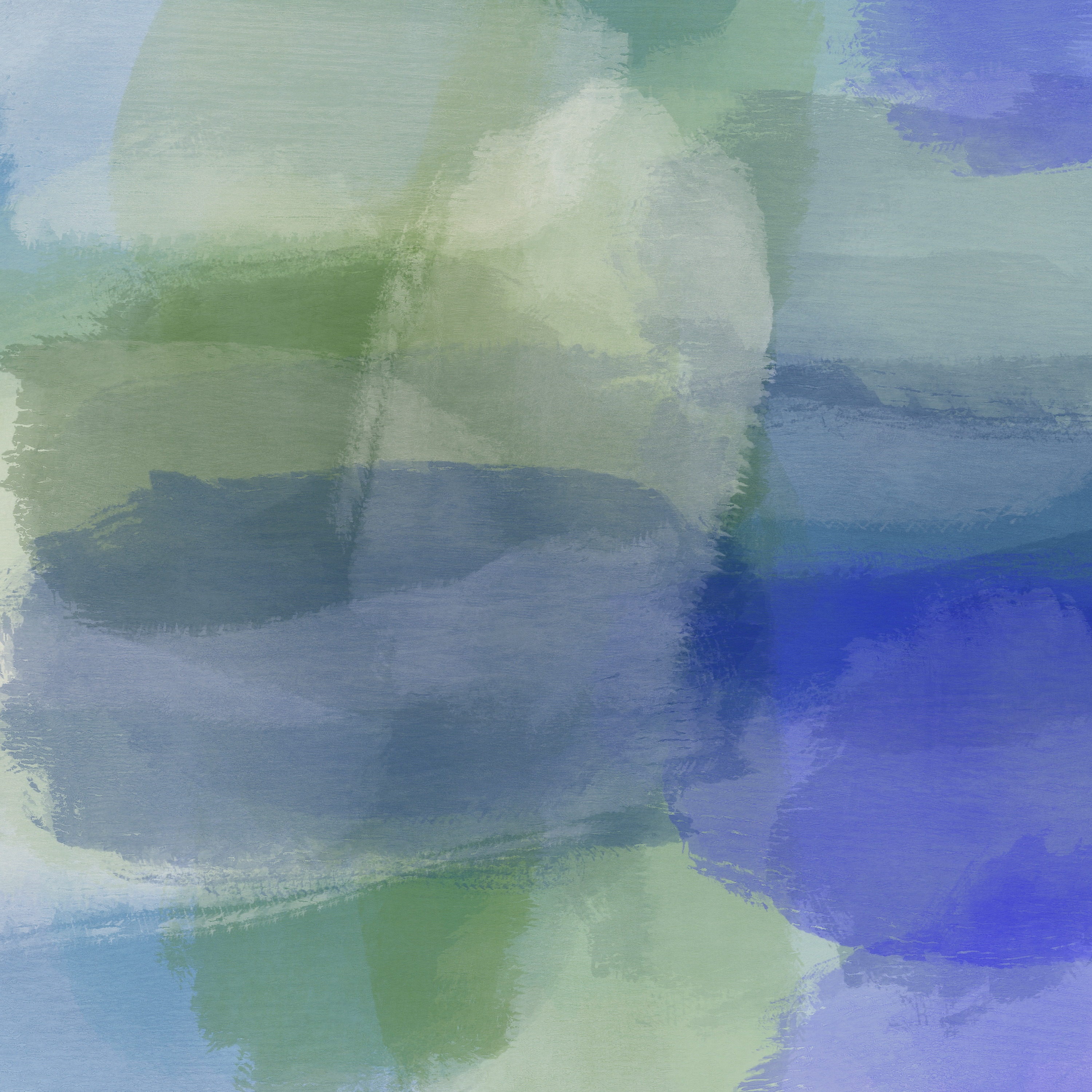 Green Blue Abstract Painting Background