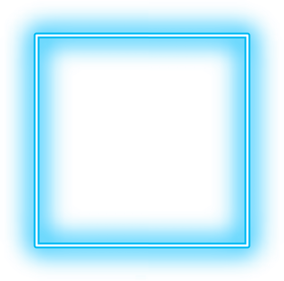 Blue Frame Square 