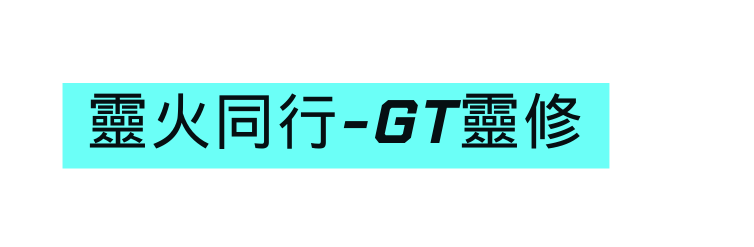 靈火同行 gt靈修