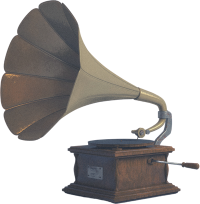Old Gramophone Player 