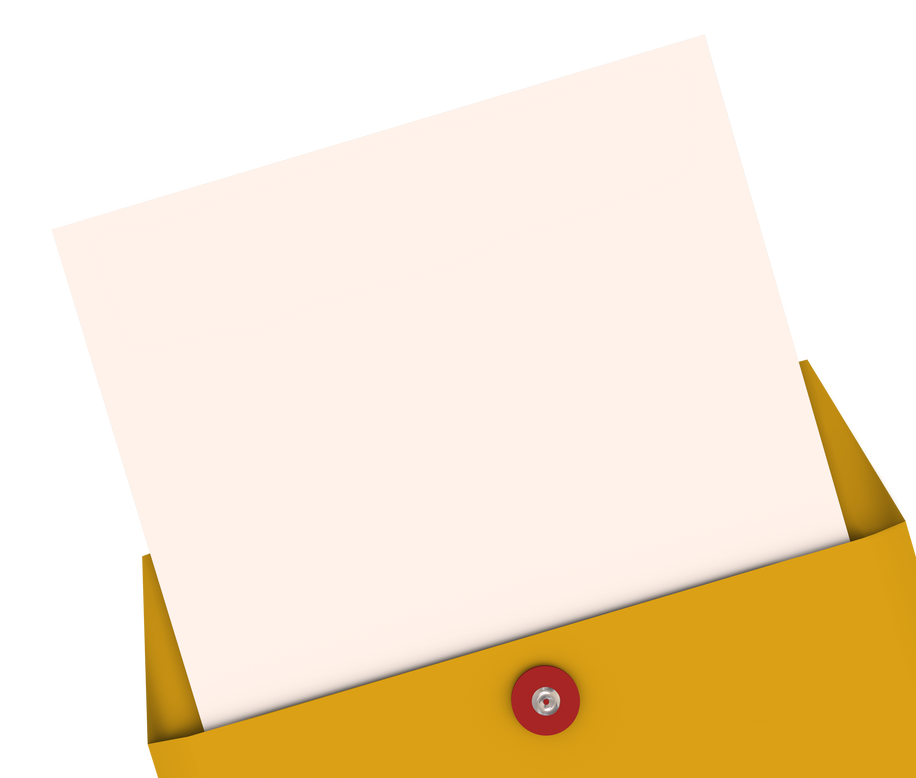 Opening Envelope Letter Top Secret Information Blank Copy Space