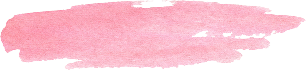 Pink Watercolor Brush Mark