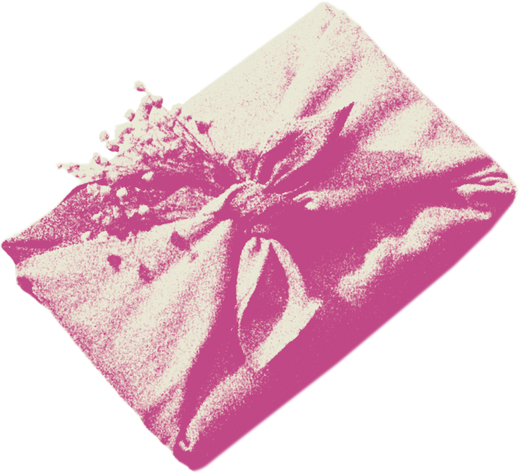 Duotone Rough Furoshiki